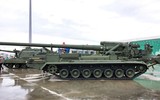 Pháo tự hành có thể bắn đạn hạt nhân 2S7M Nga tập kích cứ điểm Ukraine