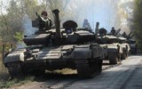 Toàn cảnh màn đối đầu xe tăng nghẹt thở giữa T-80BV Nga và T-64BV Ukraine