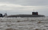 Tàu ngầm nguyên tử Belgorod mang ngư lôi hạt nhân bất ngờ xuất hiện ở Bắc Cực