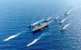 Nhóm tác chiến tàu sân bay USS Ronald Reagan áp sát bán đảo Triều Tiên