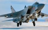 Chiến đấu cơ MiG-31 Nga xuất hiện tại Belarus gây lo ngại cho Ukraine?