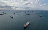 'Cuồng phong châu Âu' EF-2000 Anh xuất hiện tại hành lang nhân đạo trên Biển Đen
