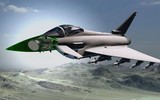 'Cuồng phong châu Âu' EF-2000 Anh xuất hiện tại hành lang nhân đạo trên Biển Đen