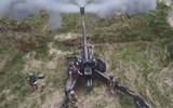 Khoảnh khắc lựu pháo FH70 Italy viện trợ cho Ukraine bị UAV tự sát Nga phá hủy