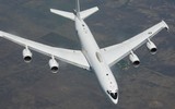 'Máy bay ngày tận thế' E-6B Mercury Mỹ bất ngờ xuất hiện tại Địa Trung Hải
