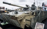 Nga sản xuất loạt chiến xa bộ binh BMP-3 với giáp mới sau tổn thất tại Ukraine
