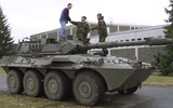 Brazil trang bị xe tăng bánh lốp Centauro II mạnh nhất thế giới