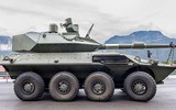 Brazil trang bị xe tăng bánh lốp Centauro II mạnh nhất thế giới