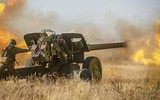 'Vua pháo kéo' 2S65 Msta-B Nga bị đạn thông minh M982 Excalibur Ukraine đánh trúng