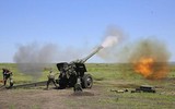 'Vua pháo kéo' 2S65 Msta-B Nga bị đạn thông minh M982 Excalibur Ukraine đánh trúng