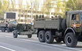 'Vua pháo kéo' 2S65 Msta-B Nga bị đạn thông minh M982 Excalibur Ukraine đánh trúng