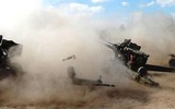 'Vua pháo kéo' 2S65 Msta-B Nga bị đạn thông minh M982 Excalibur Ukraine đánh trúng