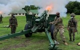 Lính Ukraine khai hỏa lựu pháo M101 hơn 80 năm tuổi