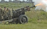 Lính Ukraine khai hỏa lựu pháo M101 hơn 80 năm tuổi