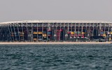 Qatar tháo dỡ sân vận động độc đáo làm từ 974 container phục vụ World Cup
