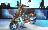 Cận cảnh xe điện Vespa Elettrica tại Việt Nam có thể chạy 100km mỗi lần sạc 