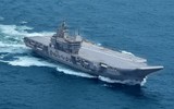 Kỷ nguyên mới cho Ấn Độ khi tiêm kích Tejas lần đầu cất, hạ cánh trên tàu sân bay nội địa