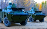 Xe trinh sát bọc thép BRDM-2MS của lực lượng đổ bộ đường không Nga