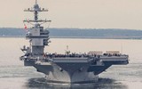 Siêu tàu sân bay USS Gerald R. Ford triển khai với khả năng chiến đấu hoàn thiện