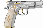 Tổng thống Czech tặng súng ngắn CZ 75 mạ vàng cho Tổng thống Zelensky