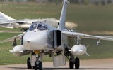 'Kiếm sĩ' Su-24 thời Liên Xô tăng uy lực khi được trang bị tên lửa hành trình phương Tây