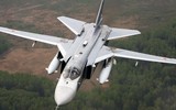 'Kiếm sĩ' Su-24 thời Liên Xô tăng uy lực khi được trang bị tên lửa hành trình phương Tây