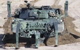 Thiết giáp phá mìn đặc biệt Leopard 2R 'thúc thủ' trước hỏa lực Nga