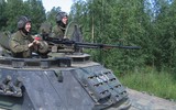 Thiết giáp phá mìn đặc biệt Leopard 2R 'thúc thủ' trước hỏa lực Nga
