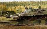 Thiết giáp phá mìn đặc biệt Leopard 2R 'thúc thủ' trước hỏa lực Nga