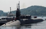 Tàu ngầm hạt nhân lớp Ohio trang bị 154 tên lửa hành trình Tomahawk tới Hàn Quốc