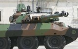 Xe tăng bánh lốp AMX-10 hàng đầu châu Âu lọt vào tay Nga
