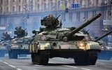 Biến thể mạnh nhất của xe tăng T-64 'thúc thủ' dưới đòn đánh của UAV Lancet