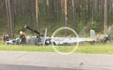 Trực thăng quân sự rơi ở Belarus, nghi là 'xe tăng bay' Mi-24 của Nga