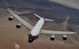 Trinh sát cơ khổng lồ RC-135 Anh quay đầu ngay khi gặp Su-27 Nga trên Biển Đen