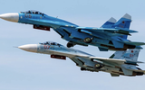 Trinh sát cơ khổng lồ RC-135 Anh quay đầu ngay khi gặp Su-27 Nga trên Biển Đen