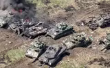 Xe tăng Leopard 2A4 Đức lắp giáp phản ứng nổ Kontakt-1 Liên Xô