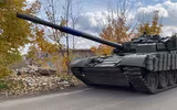 Xe tăng Leopard 2A4 Đức lắp giáp phản ứng nổ Kontakt-1 Liên Xô
