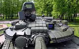 Xe tăng Leopard 2A4 Đức lắp giáp phản ứng nổ Kontakt-1 Liên Xô