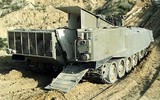 Thiết giáp chở quân hoán cải từ xe tăng T-54/55 của Israel rơi vào tay Hamas