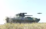 Thiết giáp đặc biệt BMP-1U Shkval của Ukraine trong biên chế quân đội Nga