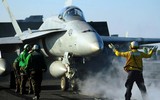 Tiêm kích F/A-18 Super Hornet giúp Mỹ đối phó đòn tập kích của Houthi