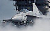 Tiêm kích F/A-18 Super Hornet giúp Mỹ đối phó đòn tập kích của Houthi