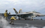 Tiêm kích F/A-18 Super Hornet giúp Mỹ đối phó đòn tập kích của Houthi