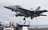 Tiêm kích F/A-18 Super Hornet giúp Mỹ đối phó đòn tập kích của Houthi