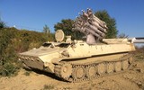 Nga gắn 'rồng biển' RBU-6000 lên khung gầm xe tăng T-80 tại Đông Âu