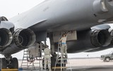 Oanh tạc cơ B-1B Mỹ vượt đại dương để không kích mục tiêu tại Trung Đông