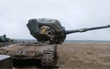 Tháp pháo xe tăng Leopard 2 Ukraine lần đầu bị thổi bay sau đòn tập kích của Nga