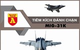 Nga điều tiêm kích MiG-31 để chặn oanh tạc cơ chiến lược B-1B Mỹ