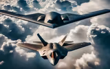Mỹ lần đầu công bố ảnh oanh tạc cơ tàng hình B-21 Raider bay 