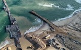 Vì sao Mỹ rút cầu tàu tiếp nhận hàng viện trợ trị giá 320 triệu USD ra khỏi Dải Gaza?
